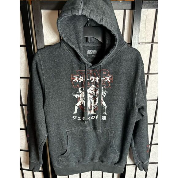 Mad Engine Star Wars Gray Hooded Sweatshirt - Picture 1 of 5